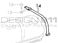 Airbox Rubber Strap Porsche 911 1970-77